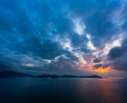 Hong Kong neighborhood, landscape, photography, Ap Lei Chau, Lamma Island, Sunset