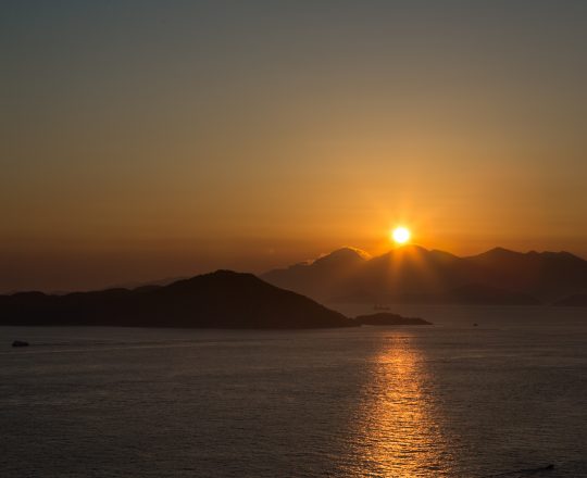 Hong Kong neighborhood, landscape, photography, Ap Lei Chau, Lamma Island, Sunset