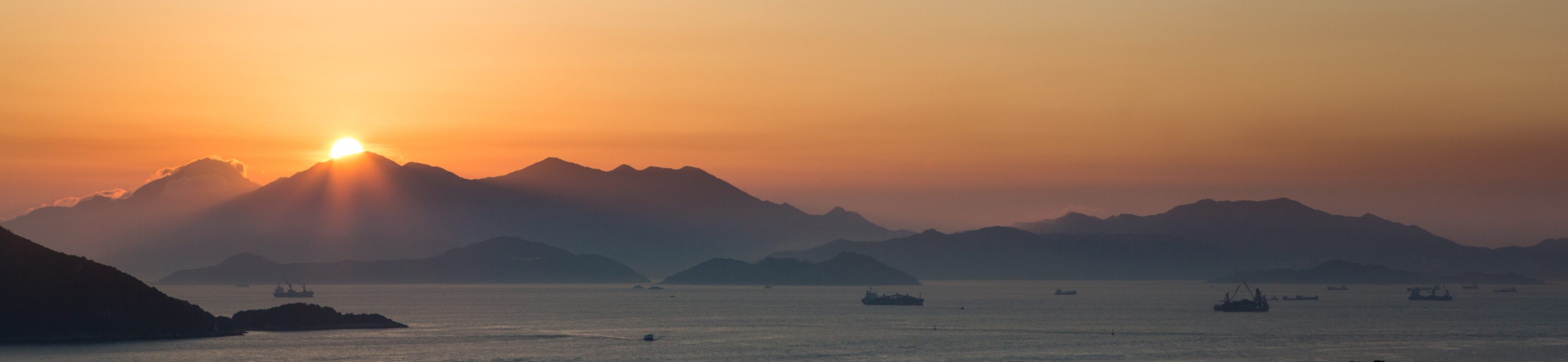 Hong Kong neighborhood, landscape, photography, Ap Lei Chau, Lamma Island, Sunset