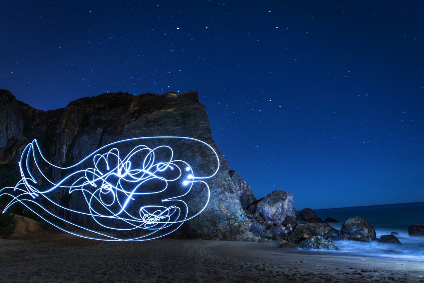 Hong Kong, Light Painting Photography, Kelsey Montague