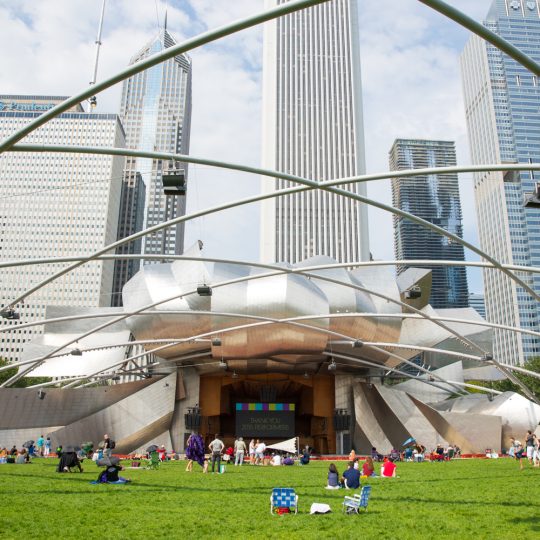 Chicago, Millennium Park, The Cloud, The Bean