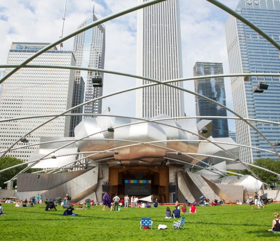 Chicago, Millennium Park, The Cloud, The Bean